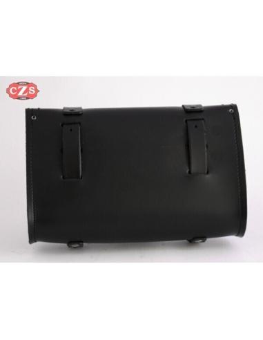 Comprar Alforja Olimpo Basica Piel Negra - 29.5X20X8.5Cm a precio de oferta