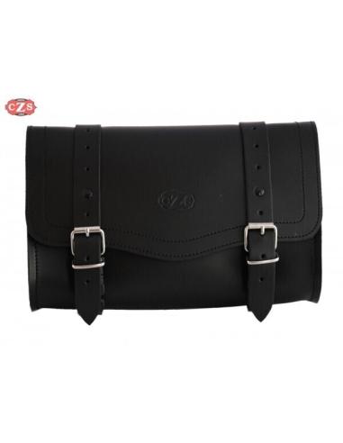 Comprar Alforja Olimpo Basica Piel Negra - 29.5X20X8.5Cm a precio de oferta