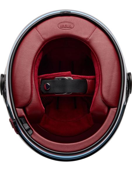 Capacete Bell Bullitt GT Carbon Lane Azul | Capacete Vintage ECE 22.06