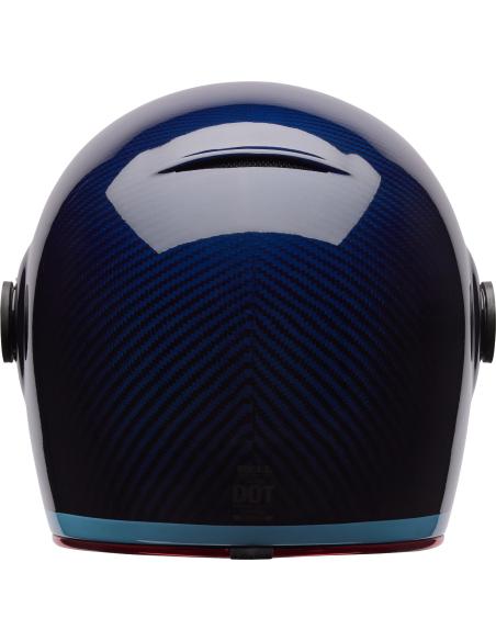 Bell Bullitt GT Carbon Lane Blue Helmet | Vintage Helmet ECE 22.06