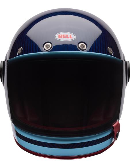 Casco Bell Bullitt GT Carbon Lane Azul | Casco Vintage ECE 22.06