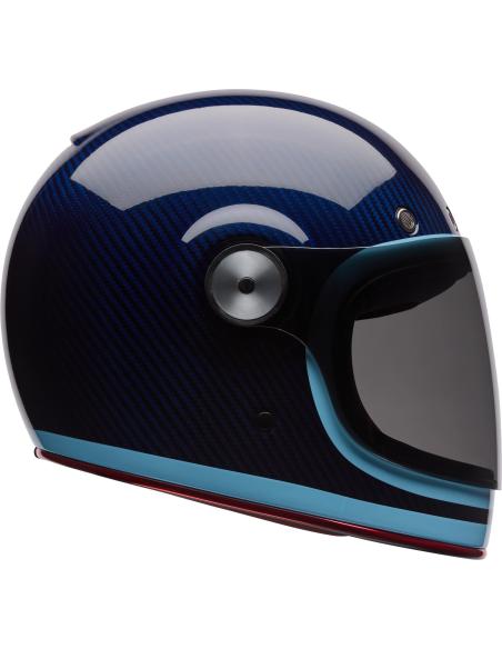 Casco Bell Bullitt GT Carbon Lane Azul | Casco Vintage ECE 22.06