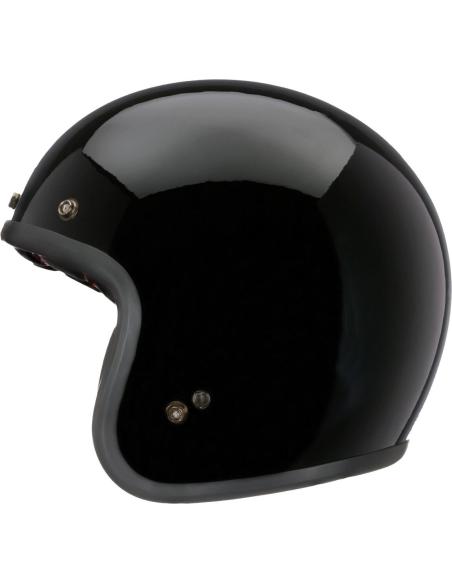 Casque Bell Custom 500 Noir Brillant | Jet Vintage ECE 22.06