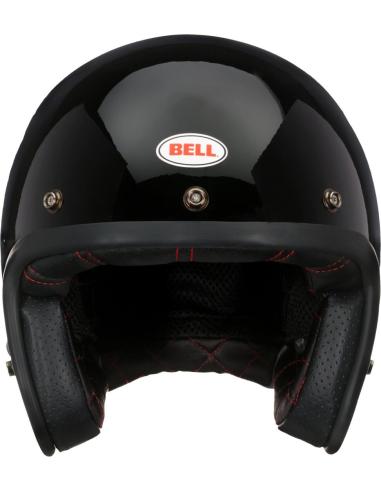 Bell Custom 500 Helmet Gloss Black | Jet Vintage ECE 22.06