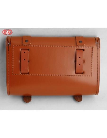 Comprar Alforja Olimpo Basica Piel Marrón Claro - 29.5X20X8.5Cm a precio de oferta