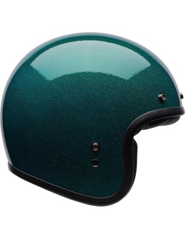 Capacete Bell Custom 500 Preto Brilhante | Jet Vintage ECE 22.06