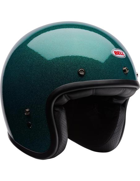 Capacete Bell Custom 500 Preto Brilhante | Jet Vintage ECE 22.06