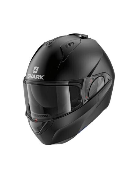 CAPACETE MODULAR DE TUBARÃO EVO-ES NEGRO MATE