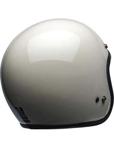 Casco Bell Custom 500 Bianco Vintage Lucido | Jet Vintage ECE 22.06