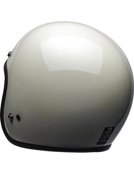 Bell Custom 500 White Vintage Gloss Helmet | Jet Vintage ECE 22.06