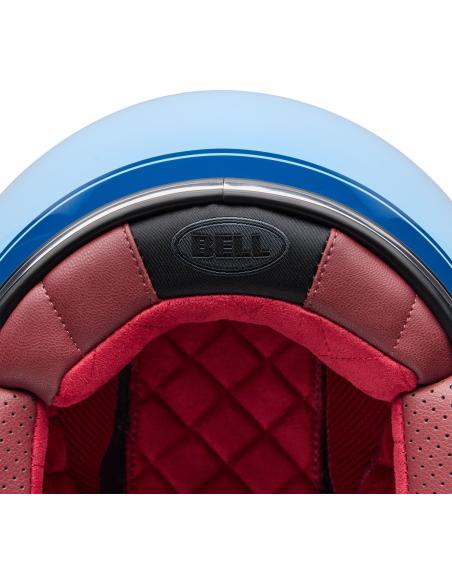 Bell Custom 500 Crate Ice Blue Helmet | Vintage Jet ECE 22.06