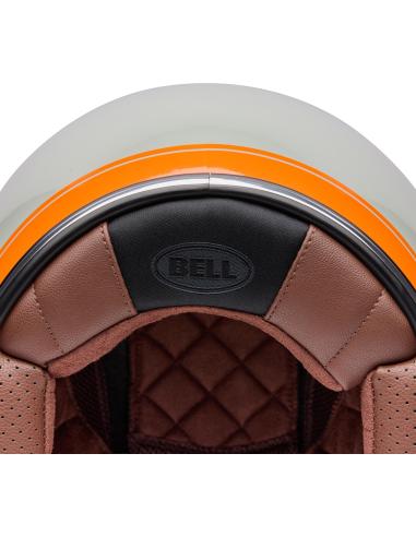 Casque Bell Custom 500 Crate Stone Grey | Jet Vintage ECE 22.06