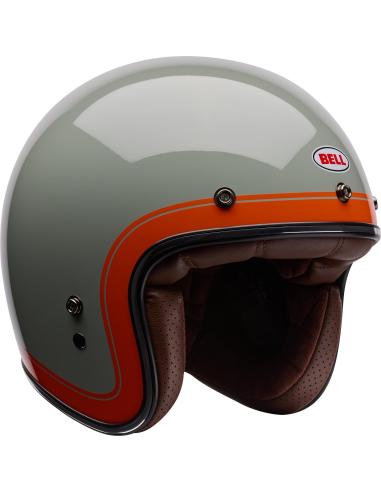 Bell Custom 500 Crate Stone Grey Helmet | Vintage Jet ECE 22.06